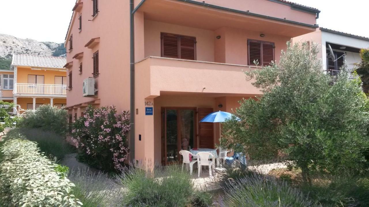 Apartmani Barbalic Dario Baška Eksteriør billede